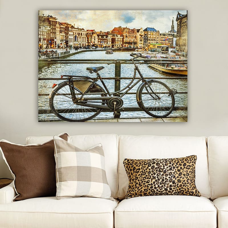 Dekorativ Canvastavla 70x100 cm - Flerfärgad - Inredning - Tavlor & konst - Canvastavlor