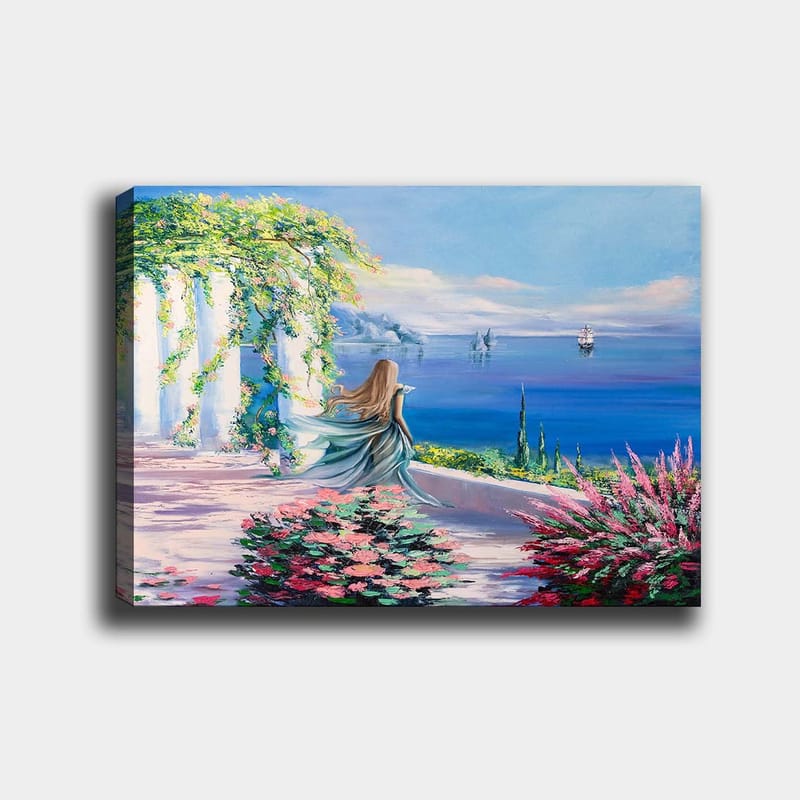Dekorativ Canvastavla 70x100 cm - Flerfärgad - Inredning - Tavlor & konst - Canvastavlor