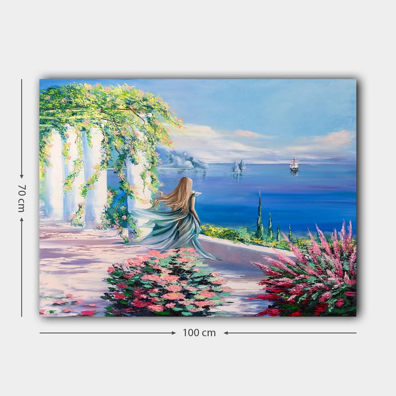 Dekorativ Canvastavla 70x100 cm - Flerfärgad - Inredning - Tavlor & konst - Canvastavlor