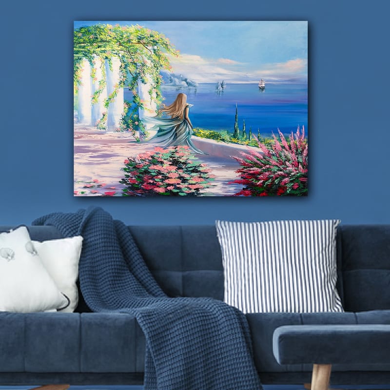 Dekorativ Canvastavla 70x100 cm - Flerfärgad - Inredning - Tavlor & konst - Canvastavlor
