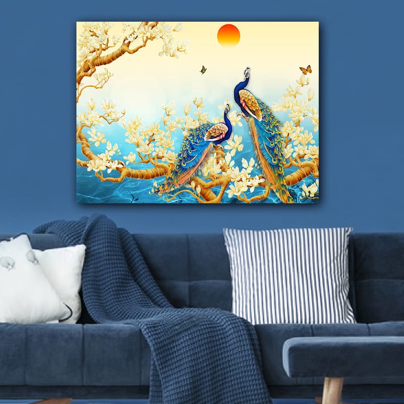 Dekorativ Canvastavla 70x100 cm - Flerfärgad - Inredning - Tavlor & konst - Canvastavlor