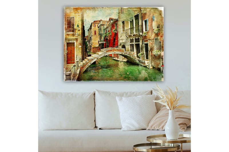 Dekorativ Canvastavla 70x100 cm - Flerfärgad - Inredning - Tavlor & konst - Canvastavlor