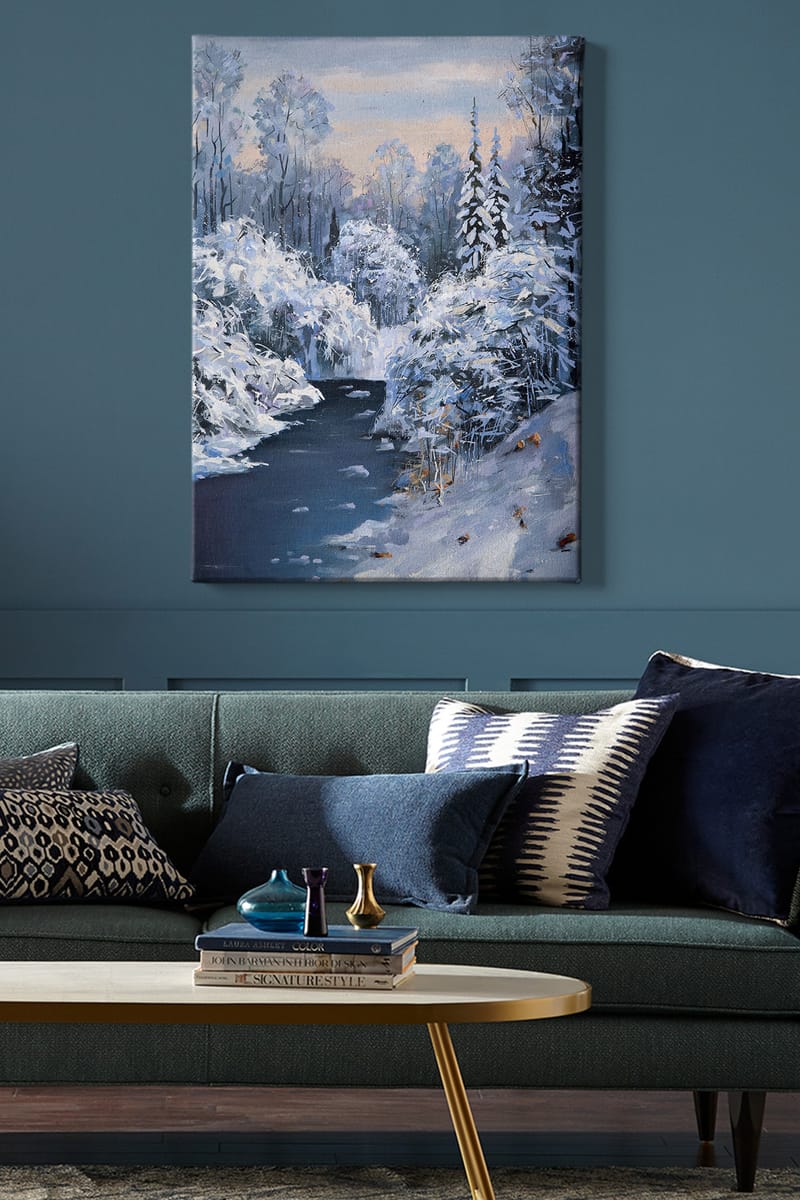 Dekorativ Canvastavla 70x100 cm - Flerfärgad - Inredning - Tavlor & konst - Canvastavlor
