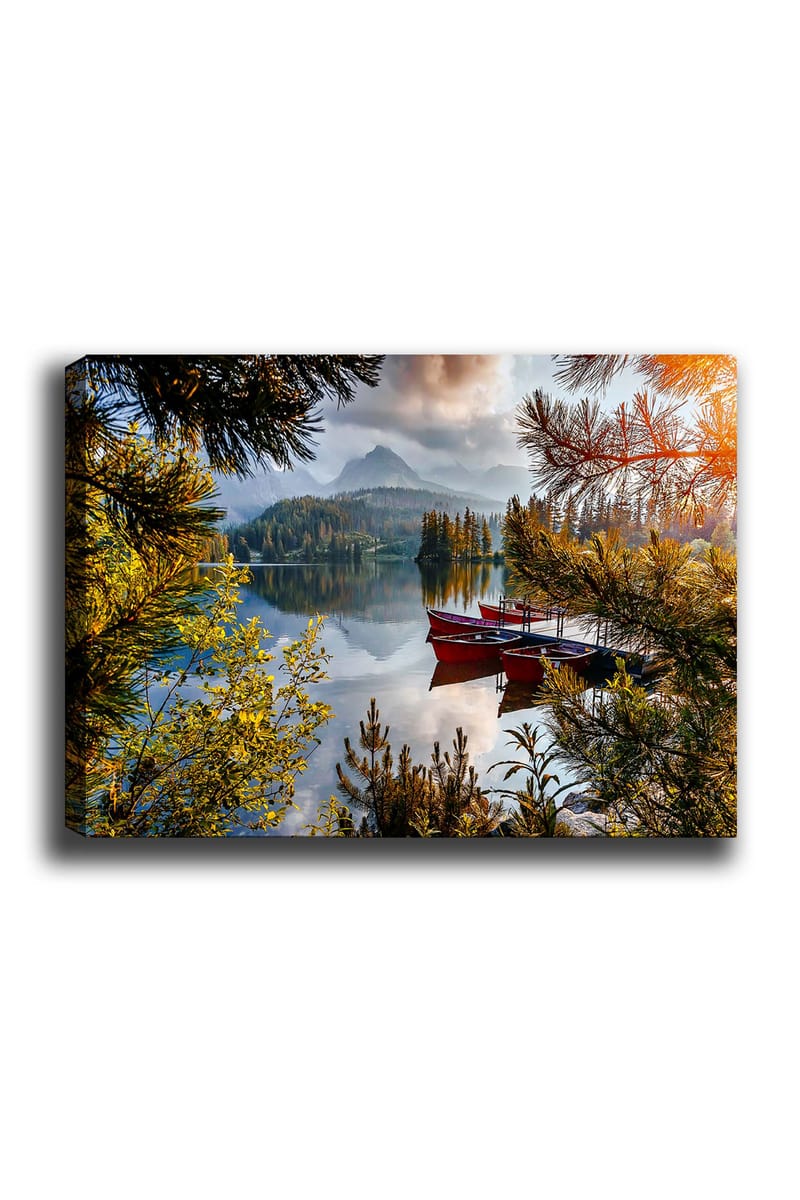 Dekorativ Canvastavla 70x100 cm - Flerfärgad - Inredning - Tavlor & konst - Canvastavlor