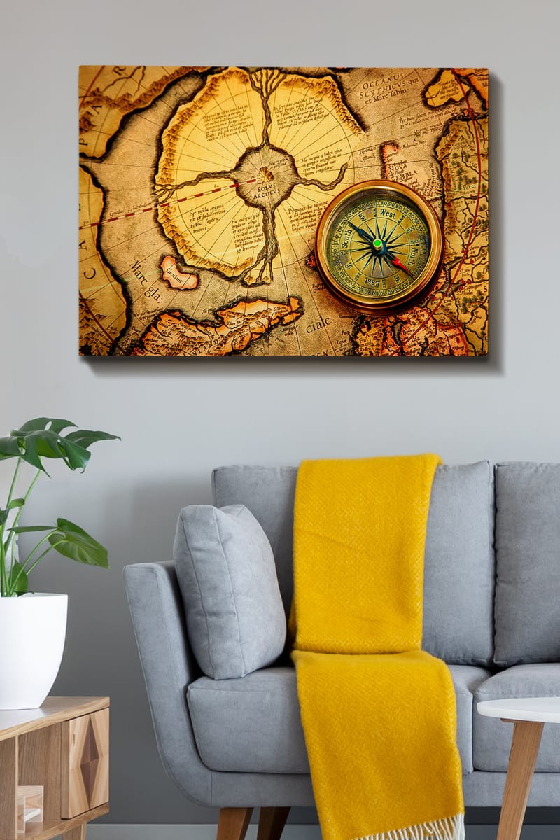 Dekorativ Canvastavla 70x100 cm - Flerfärgad - Inredning - Tavlor & konst - Canvastavlor
