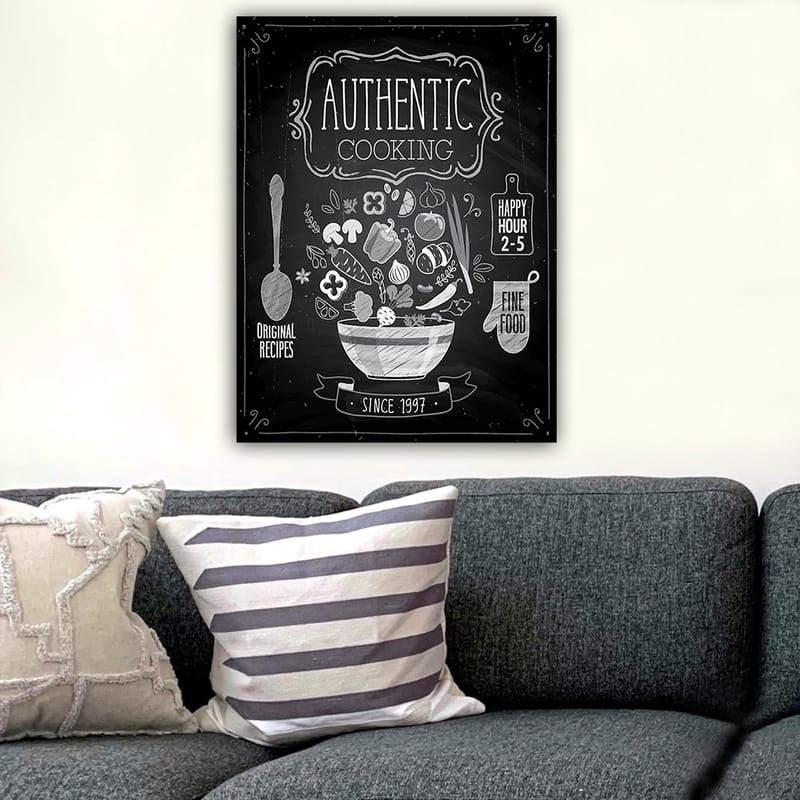 Dekorativ Canvastavla 70x100 cm - Flerfärgad - Inredning - Tavlor & konst - Canvastavlor