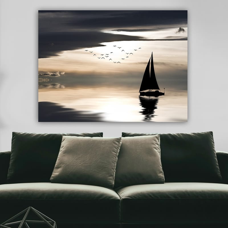 Dekorativ Canvastavla 70x100 cm - Flerfärgad - Inredning - Tavlor & konst - Canvastavlor