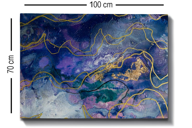 Dekorativ Canvastavla 70x100 cm - Flerfärgad - Inredning - Tavlor & konst - Canvastavlor
