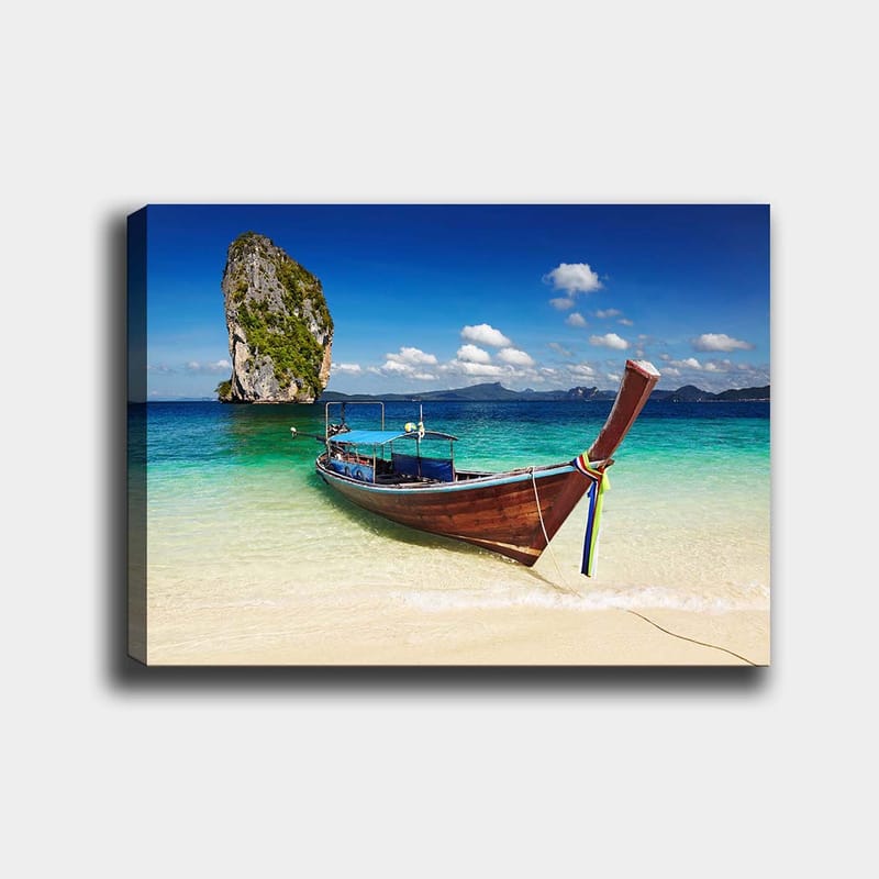 Dekorativ Canvastavla 70x100 cm - Flerfärgad - Inredning - Tavlor & konst - Canvastavlor