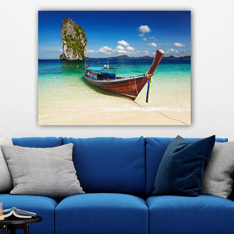 Dekorativ Canvastavla 70x100 cm - Flerfärgad - Inredning - Tavlor & konst - Canvastavlor