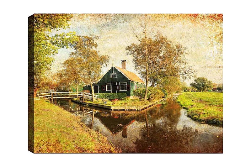 Dekorativ Canvastavla 70x100 cm - Flerfärgad - Inredning - Tavlor & konst - Canvastavlor