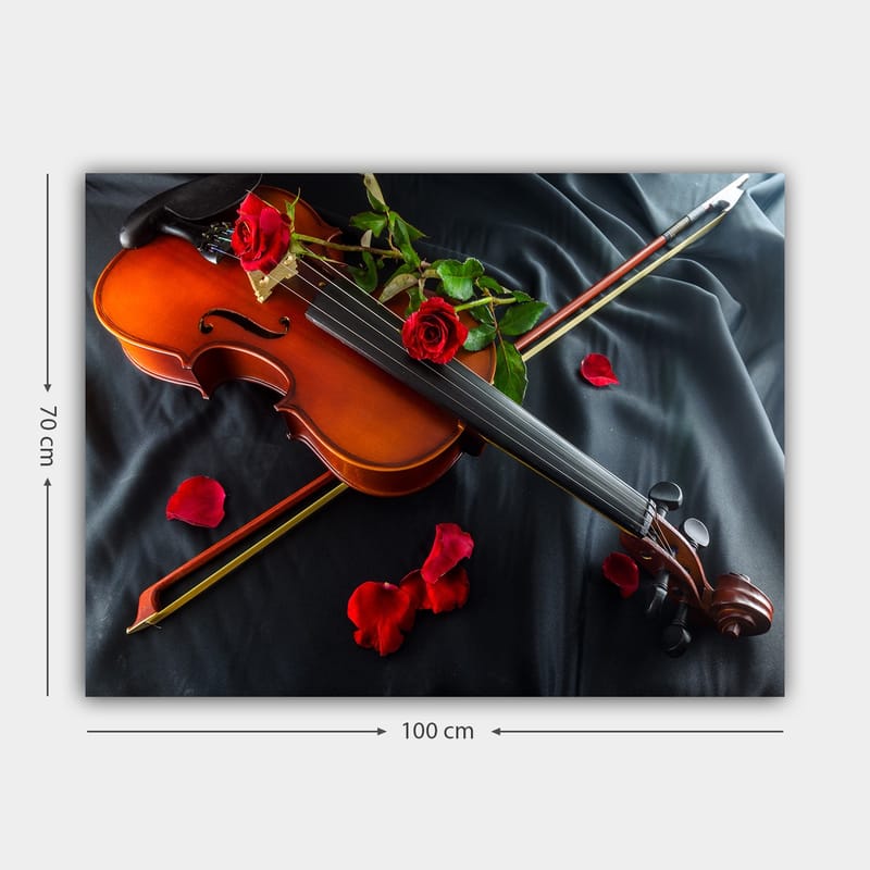 Dekorativ Canvastavla 70x100 cm - Flerfärgad - Inredning - Tavlor & konst - Canvastavlor