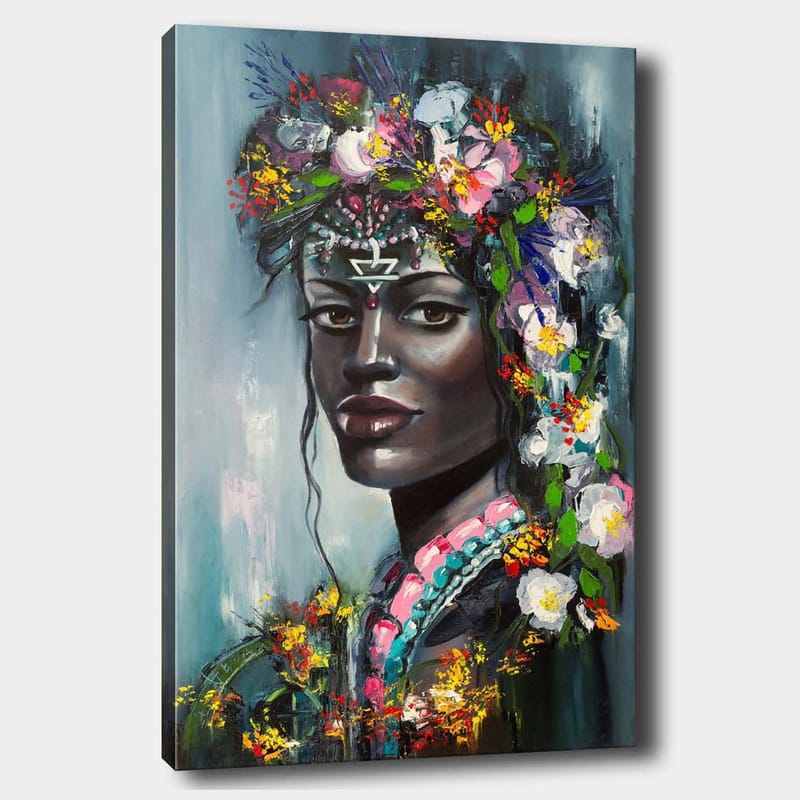 Dekorativ Canvastavla 70x100 cm - Flerfärgad - Inredning - Tavlor & konst - Canvastavlor
