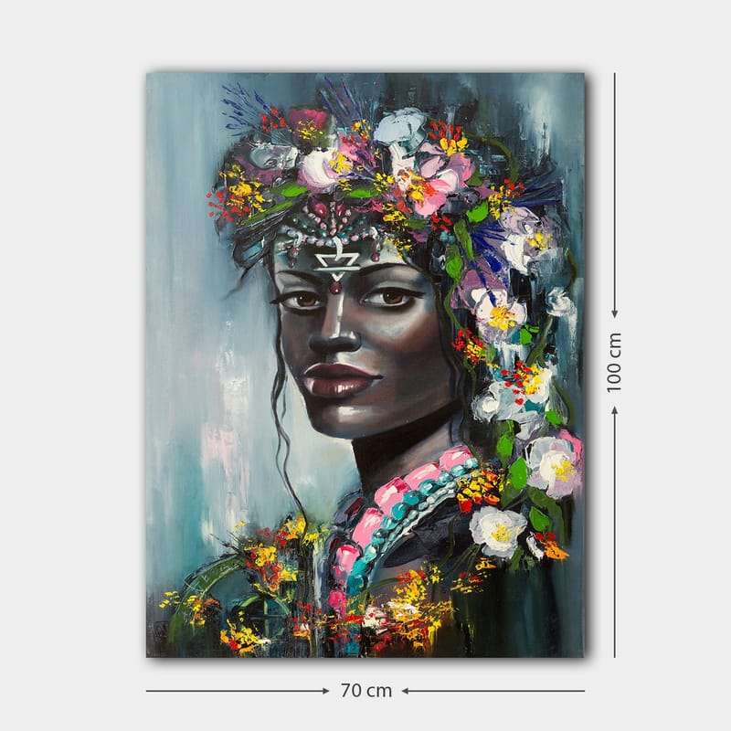 Dekorativ Canvastavla 70x100 cm - Flerfärgad - Inredning - Tavlor & konst - Canvastavlor