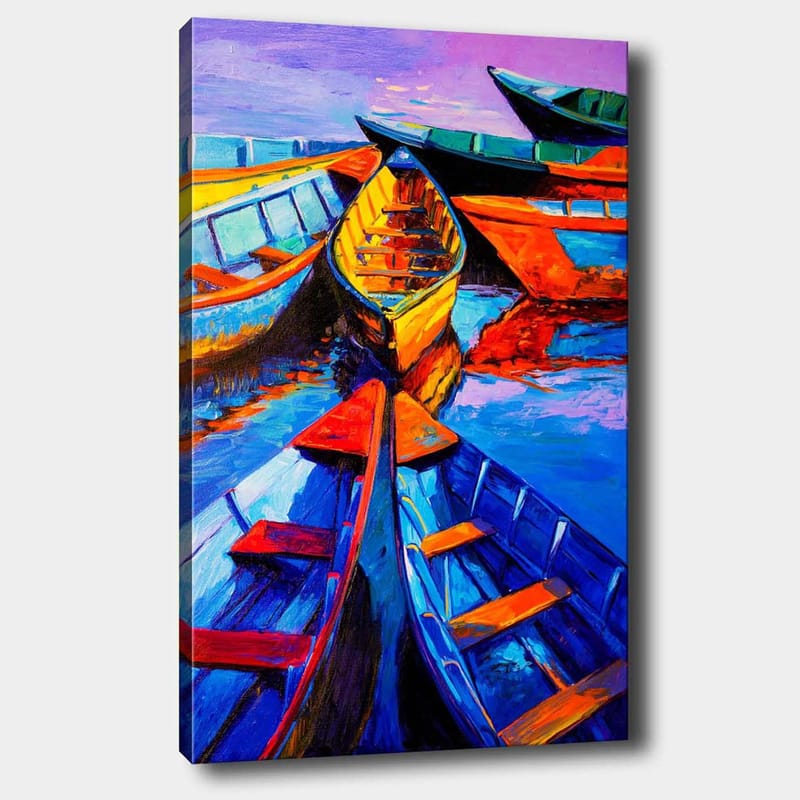 Dekorativ Canvastavla 70x100 cm - Flerfärgad - Inredning - Tavlor & konst - Canvastavlor