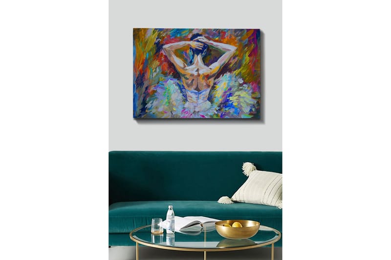 Dekorativ Canvastavla 70x100 cm - Flerfärgad - Inredning - Tavlor & konst - Canvastavlor