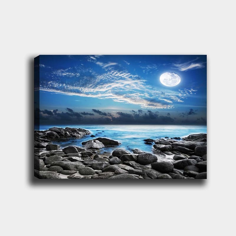 Dekorativ Canvastavla 70x100 cm - Flerfärgad - Inredning - Tavlor & konst - Canvastavlor
