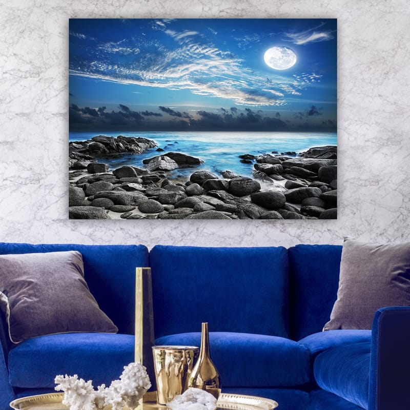 Dekorativ Canvastavla 70x100 cm - Flerfärgad - Inredning - Tavlor & konst - Canvastavlor