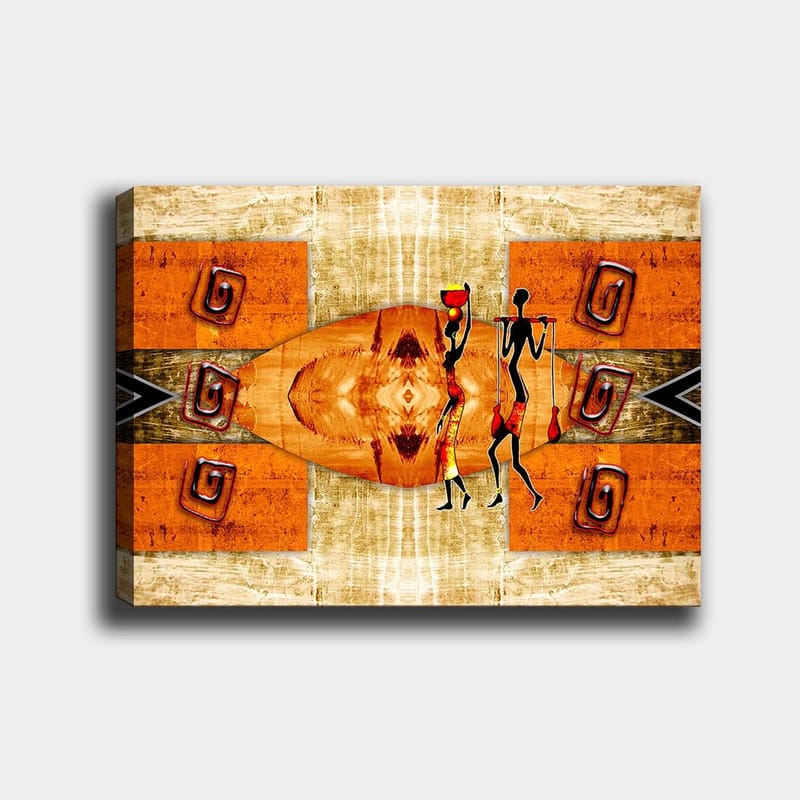 Dekorativ Canvastavla 70x100 cm - Flerfärgad - Inredning - Tavlor & konst - Canvastavlor