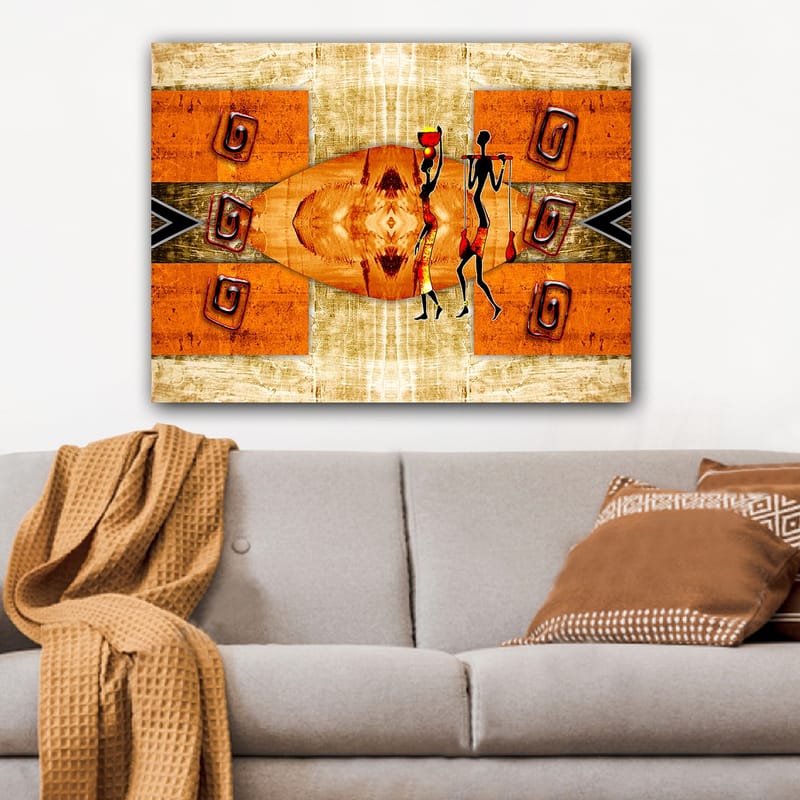 Dekorativ Canvastavla 70x100 cm - Flerfärgad - Inredning - Tavlor & konst - Canvastavlor