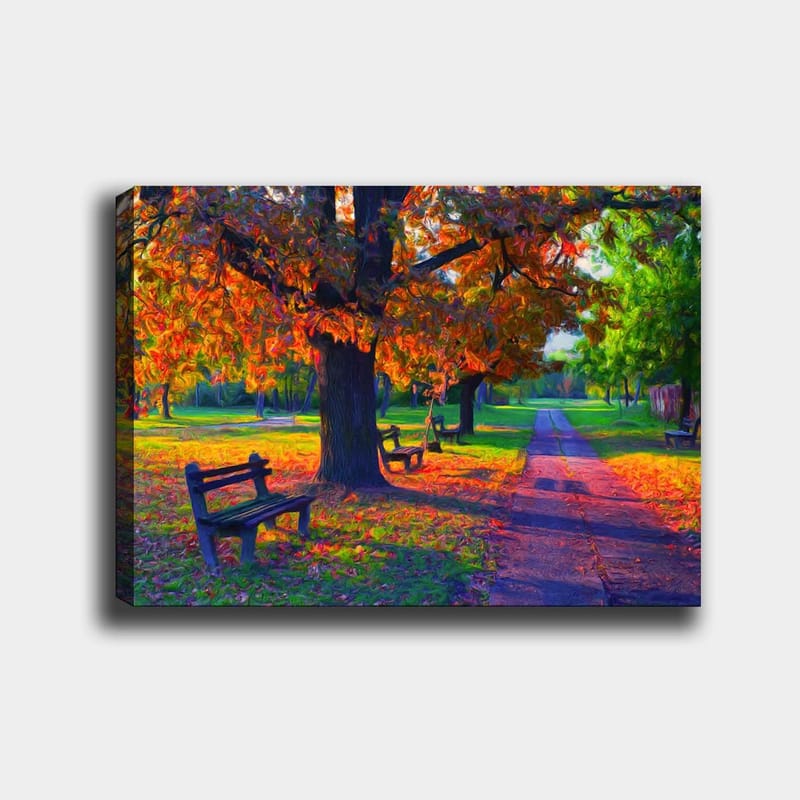 Dekorativ Canvastavla 70x100 cm - Flerfärgad - Inredning - Tavlor & konst - Canvastavlor