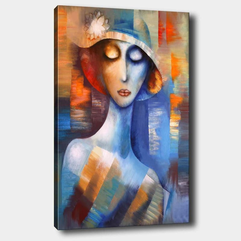 Dekorativ Canvastavla 70x100 cm - Flerfärgad - Inredning - Tavlor & konst - Canvastavlor