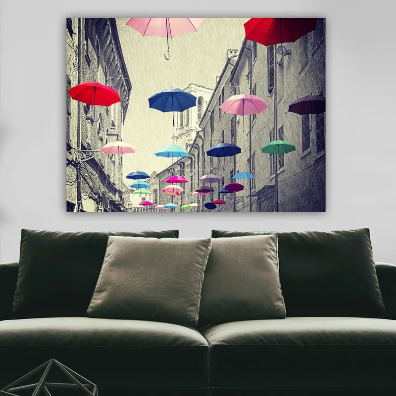 Dekorativ Canvastavla 70x100 cm - Flerfärgad - Inredning - Tavlor & konst - Canvastavlor