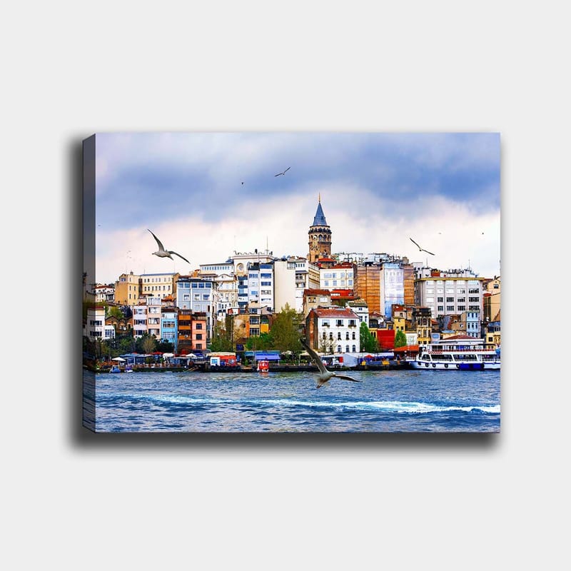 Dekorativ Canvastavla 70x100 cm - Flerfärgad - Inredning - Tavlor & konst - Canvastavlor