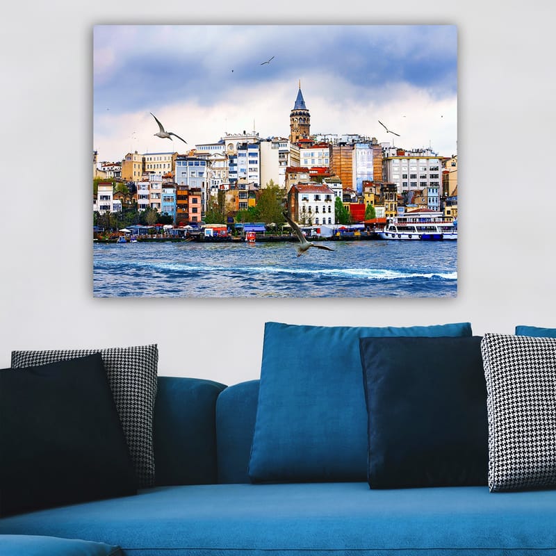 Dekorativ Canvastavla 70x100 cm - Flerfärgad - Inredning - Tavlor & konst - Canvastavlor