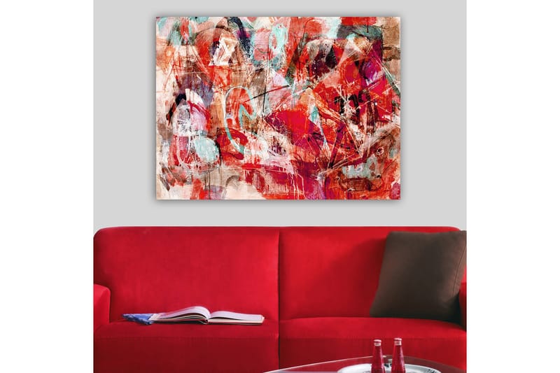 Dekorativ Canvastavla 70x100 cm - Flerfärgad - Inredning - Tavlor & konst - Canvastavlor