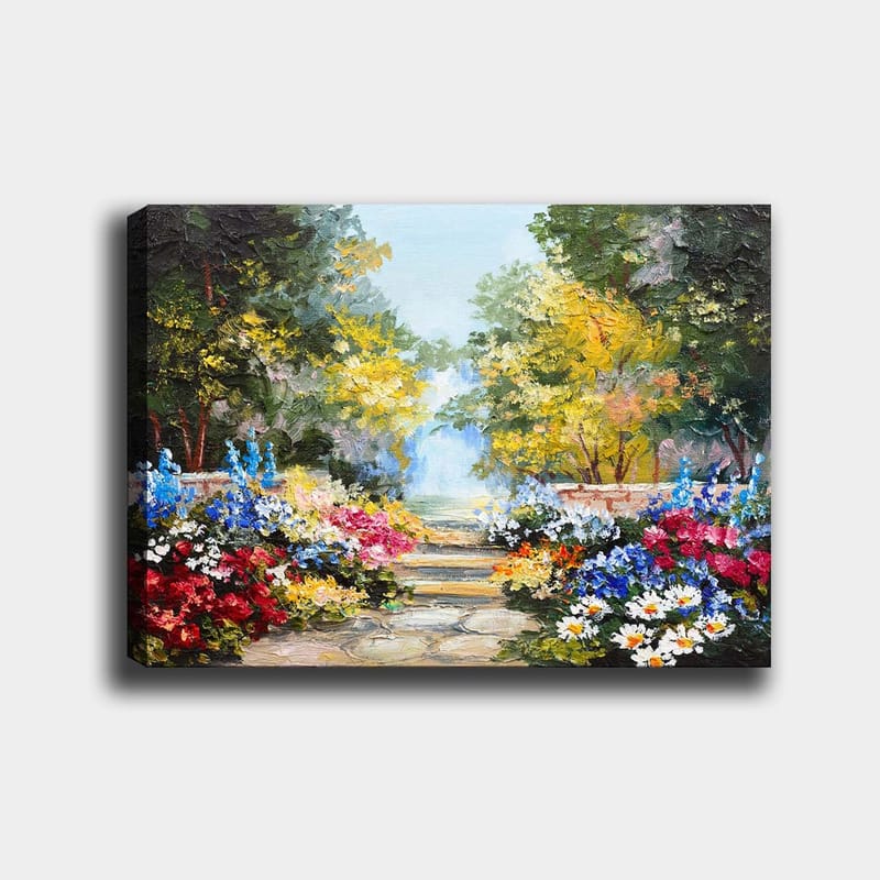 Dekorativ Canvastavla 70x100 cm - Flerfärgad - Inredning - Tavlor & konst - Canvastavlor