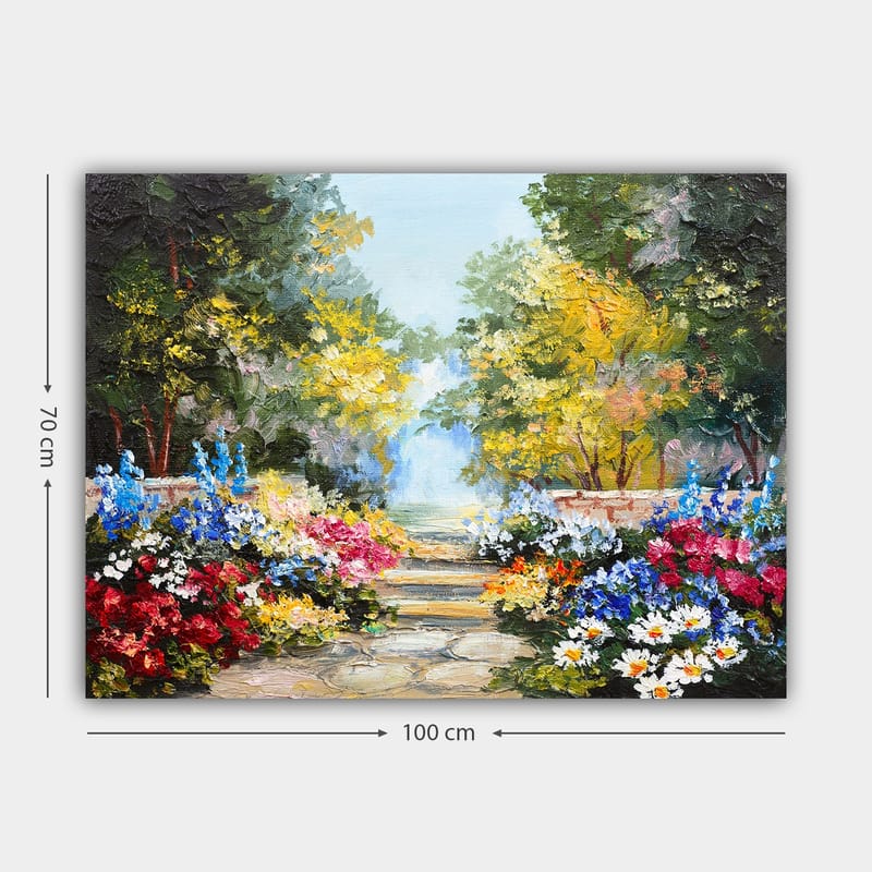 Dekorativ Canvastavla 70x100 cm - Flerfärgad - Inredning - Tavlor & konst - Canvastavlor