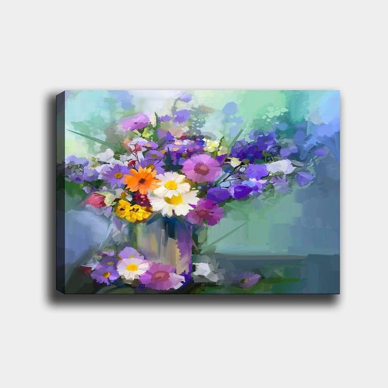 Dekorativ Canvastavla 70x100 cm - Flerfärgad - Inredning - Tavlor & konst - Canvastavlor
