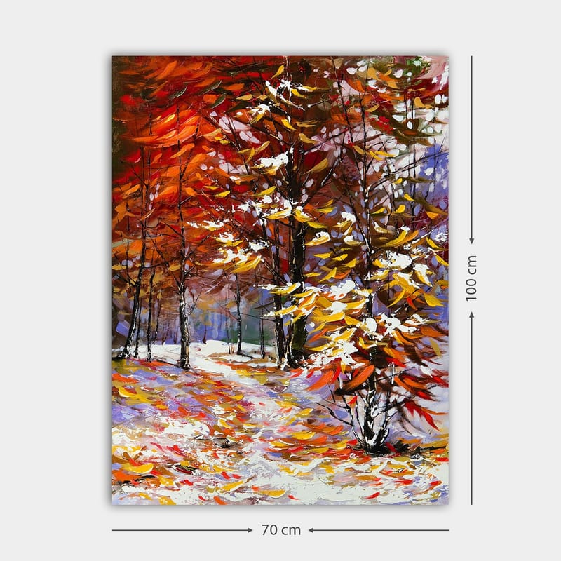 Dekorativ Canvastavla 70x100 cm - Flerfärgad - Inredning - Tavlor & konst - Canvastavlor