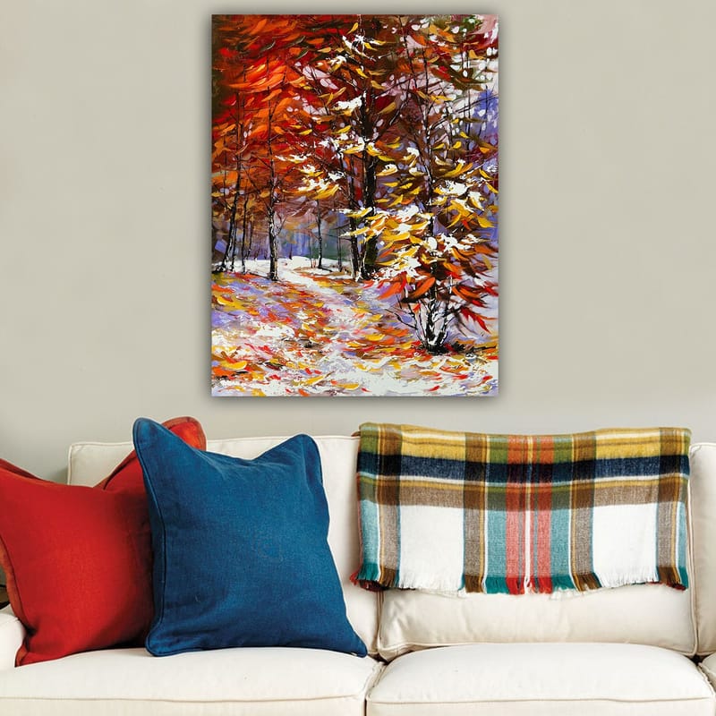 Dekorativ Canvastavla 70x100 cm - Flerfärgad - Inredning - Tavlor & konst - Canvastavlor