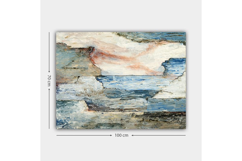 Dekorativ Canvastavla 70x100 cm - Flerfärgad - Inredning - Tavlor & konst - Canvastavlor