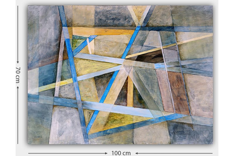 Dekorativ Canvastavla 70x100 cm - Flerfärgad - Inredning - Tavlor & konst - Canvastavlor