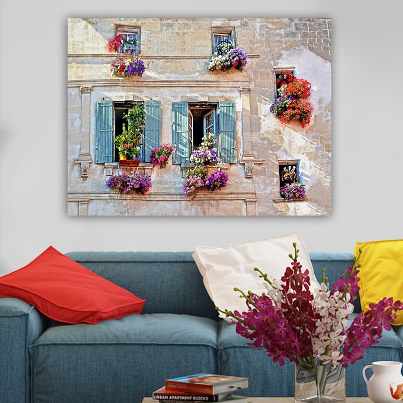 Dekorativ Canvastavla 70x100 cm - Flerfärgad - Inredning - Tavlor & konst - Canvastavlor