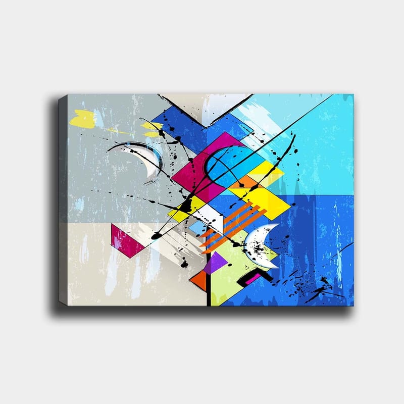 Dekorativ Canvastavla 70x100 cm - Flerfärgad - Inredning - Tavlor & konst - Canvastavlor
