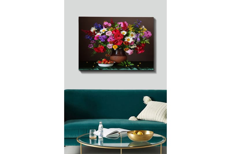 Dekorativ Canvastavla 70x100 cm - Flerfärgad - Inredning - Tavlor & konst - Canvastavlor