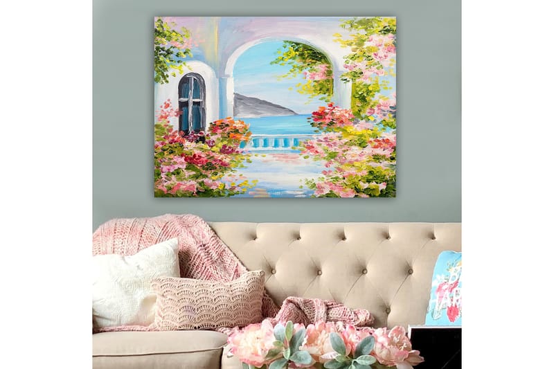 Dekorativ Canvastavla 70x100 cm - Flerfärgad - Inredning - Tavlor & konst - Canvastavlor