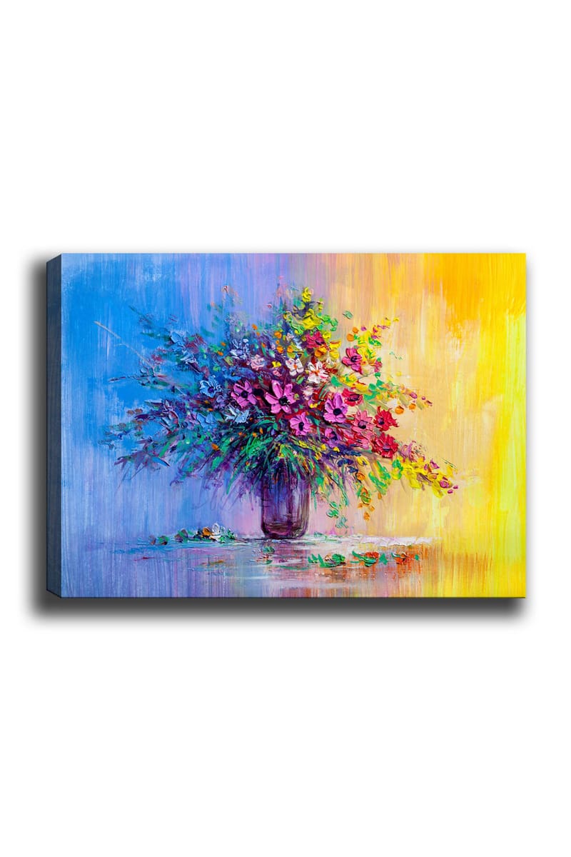 Dekorativ Canvastavla 70x100 cm - Flerfärgad - Inredning - Tavlor & konst - Canvastavlor