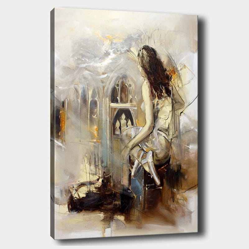 Dekorativ Canvastavla 70x100 cm - Flerfärgad - Inredning - Tavlor & konst - Canvastavlor