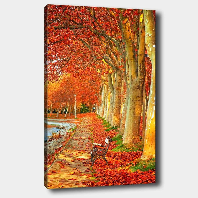 Dekorativ Canvastavla 70x100 cm - Flerfärgad - Inredning - Tavlor & konst - Canvastavlor