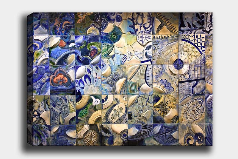 Dekorativ Canvastavla 70x100 cm - Flerfärgad - Inredning - Tavlor & konst - Canvastavlor