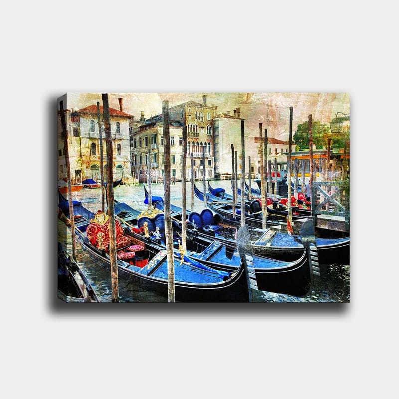 Dekorativ Canvastavla 70x100 cm - Flerfärgad - Inredning - Tavlor & konst - Canvastavlor