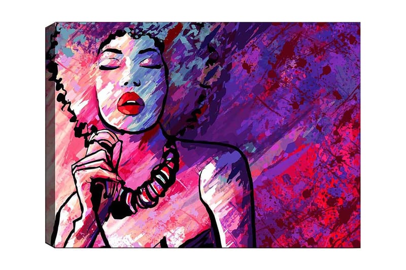 Dekorativ Canvastavla 70x100 cm - Flerfärgad - Inredning - Tavlor & konst - Canvastavlor
