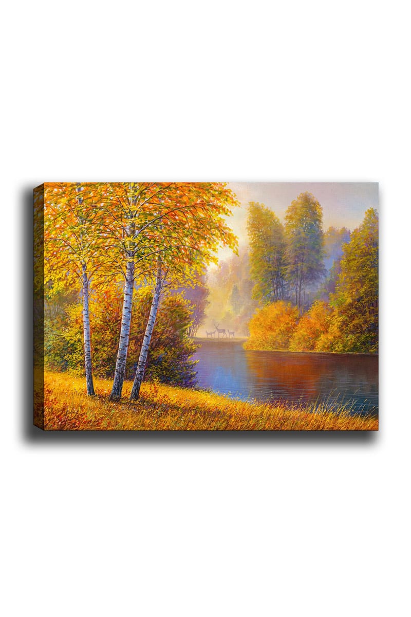 Dekorativ Canvastavla 70x100 cm - Flerfärgad - Inredning - Tavlor & konst - Canvastavlor