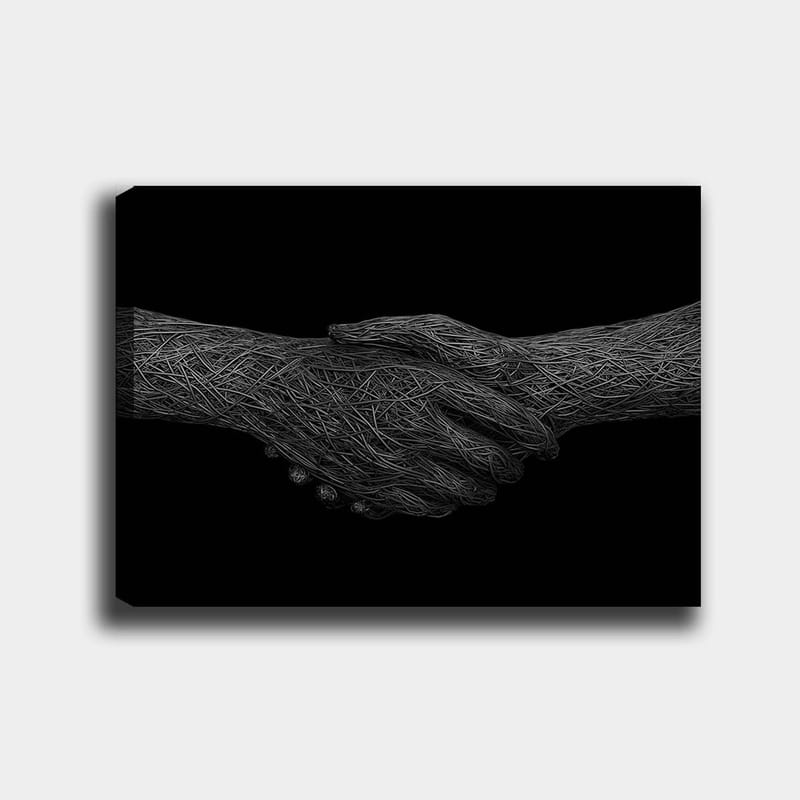 Dekorativ Canvastavla 70x100 cm - Flerfärgad - Inredning - Tavlor & konst - Canvastavlor