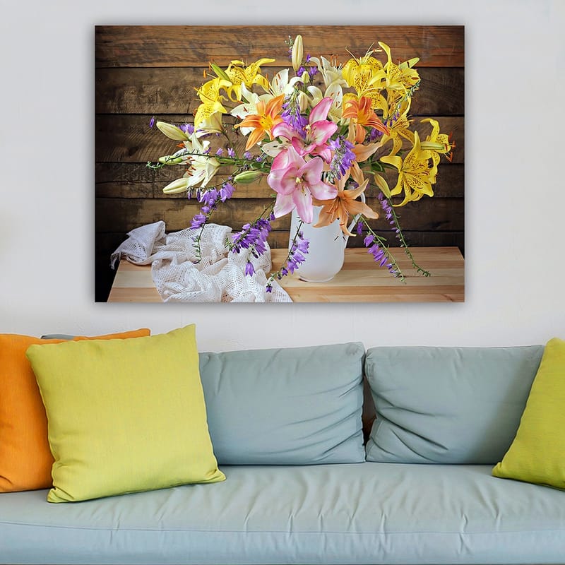 Dekorativ Canvastavla 70x100 cm - Flerfärgad - Inredning - Tavlor & konst - Canvastavlor